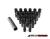 Conical Seat Tuner Spline Bolt Set - Standard Length - Black