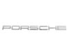 "PORSCHE" Logo - Galvano Silver