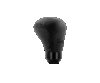 Momo Anatomico Shift Knob - Black Leather, Black Stitching