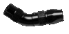 Vibrant -3AN 60 Degree High Flow Hose End Fitting for PTFE Lined Hose - Aluminum