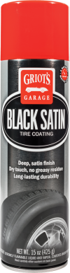 Griots Garage Black Satin Tire Coating - 15oz (Aerosol)