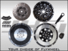 JHM - Lightweight Flywheel (Chrome - Moly Forged) and Clutch Combo w B7 RS4 Pressure Plate for B5 - S4 or C5 - A6 - allroad 2.7T
