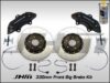 JHM - Front BBK (Big Brake Kit) JHM 330mm Cayenne (Brembo 6 - piston) C5 - A6 - S6 4.2L