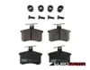 Low-Metallic Rear Brake Pad Set