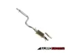 MK4 Golf 2.5" Aluminized Cat-Back Exhaust - With Magnaflow Muffler