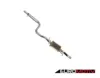 MK4 Jetta 2.5" Aluminized Cat-Back Exhaust - With Magnaflow Muffler
