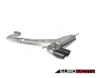 Non-resonated cat-back system - Daytona twin ceramic tips