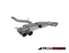 Non-Resonated cat-back system - Non-Valved with Daytona Quad tips