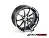 RC10 19x8.5 5x120 33ET Machine Black/Chrome Lip 72.56mm CB