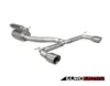Resonated cat-back system - Daytona twin tips