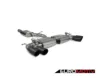 resonated cat-back system - Valved with Daytona Quad Ceramic Tips