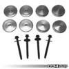 034Motorsport Subframe Bushing Kit, Billet Aluminum, B6/B7 Audi A4/S4/RS4, Rear