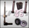 JHM - Trio Package - Solid Shifter, Linkage and Bushing for 1998 - 1999, B5 A4, Passat, Early (w/ Shifter Base)