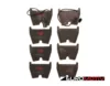 TRW Ultra Low-Metallic Front Brake Pad Set
